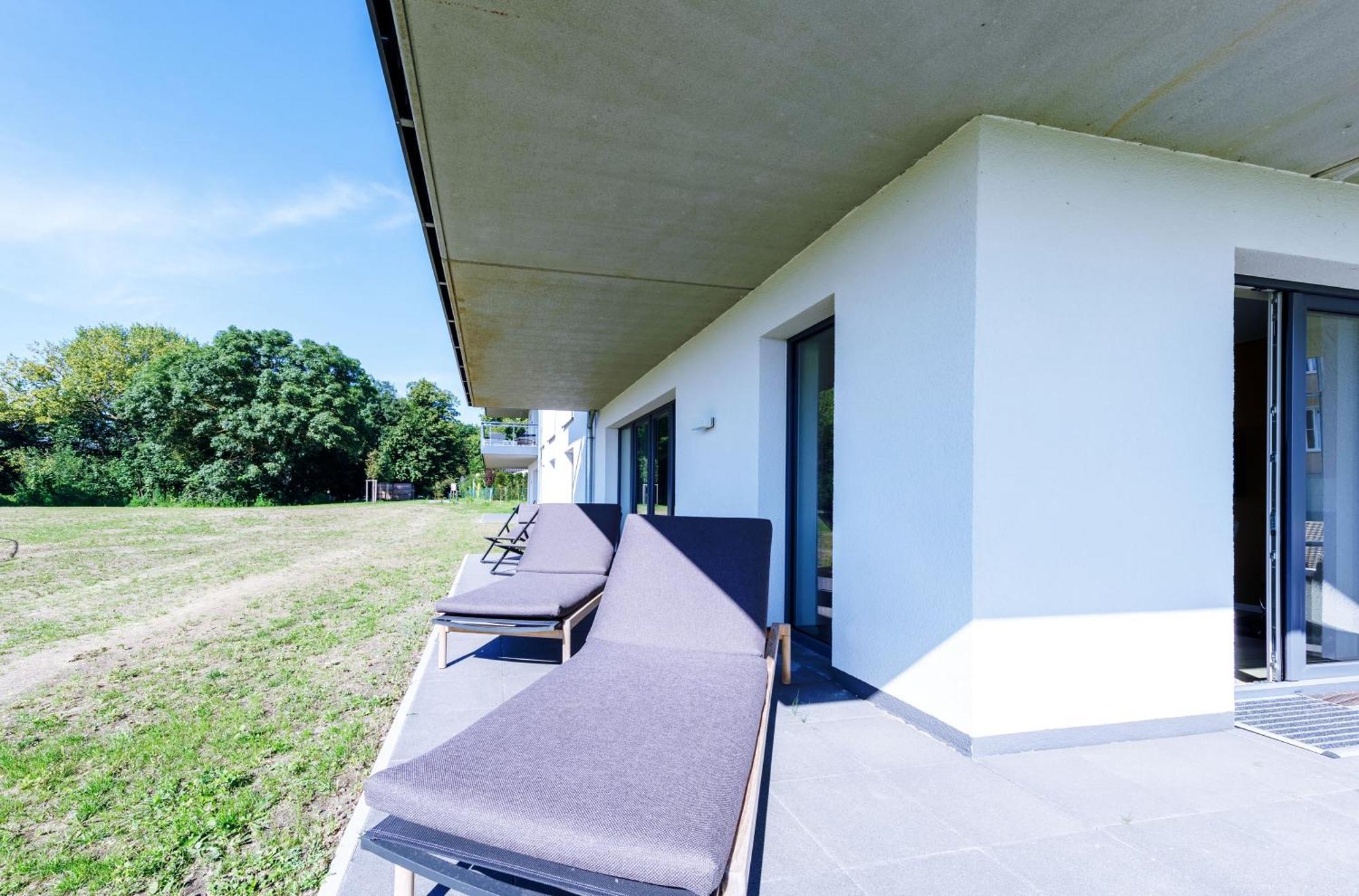 Zwei Wasser - Strandhaus Alte Seefahrtschule Aparthotel Wustrow  Exterior foto